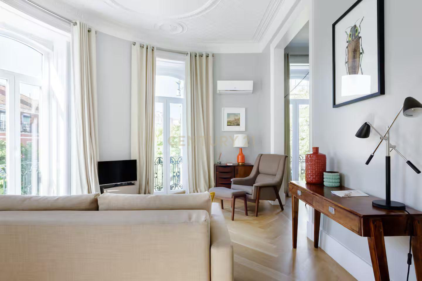 3غرفة شقة في Lisbon, Portugal رقم 294979