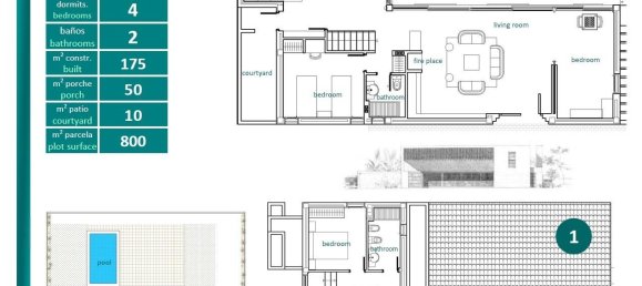 4 bedrooms Villa in Sucina, Spain No. 288280 16