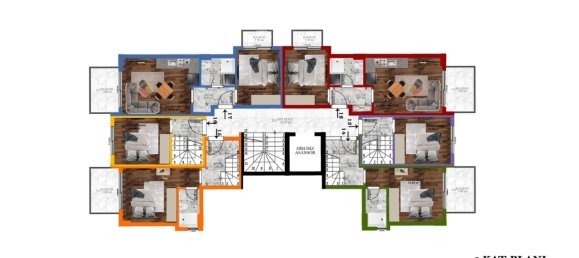 Wohnung 1+1 in Gazipasa, Turkey, Nr. 31267 13