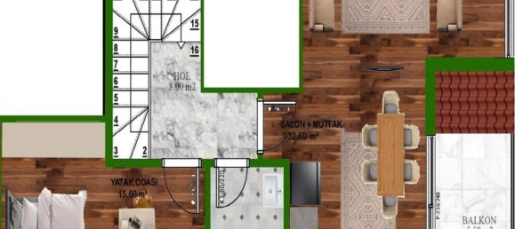 Wohnung 1+1 in Gazipasa, Turkey, Nr. 31267 17