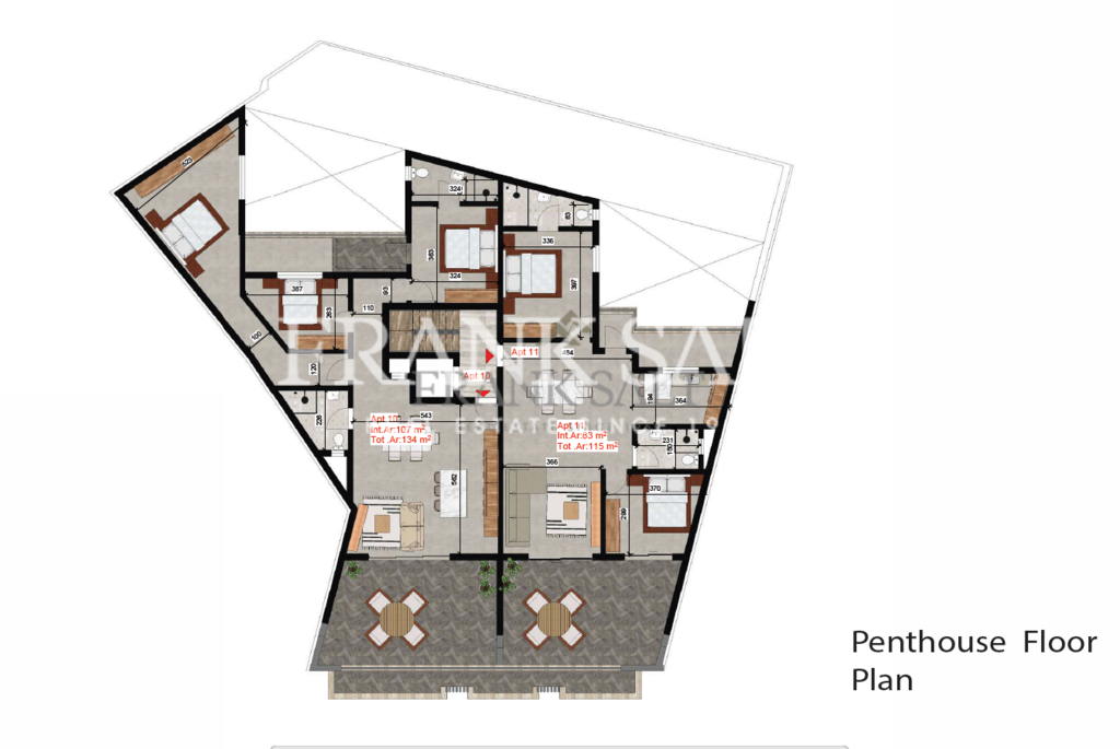 3 chambres Penthouse à Birzebbuga, Malta No. 2830
