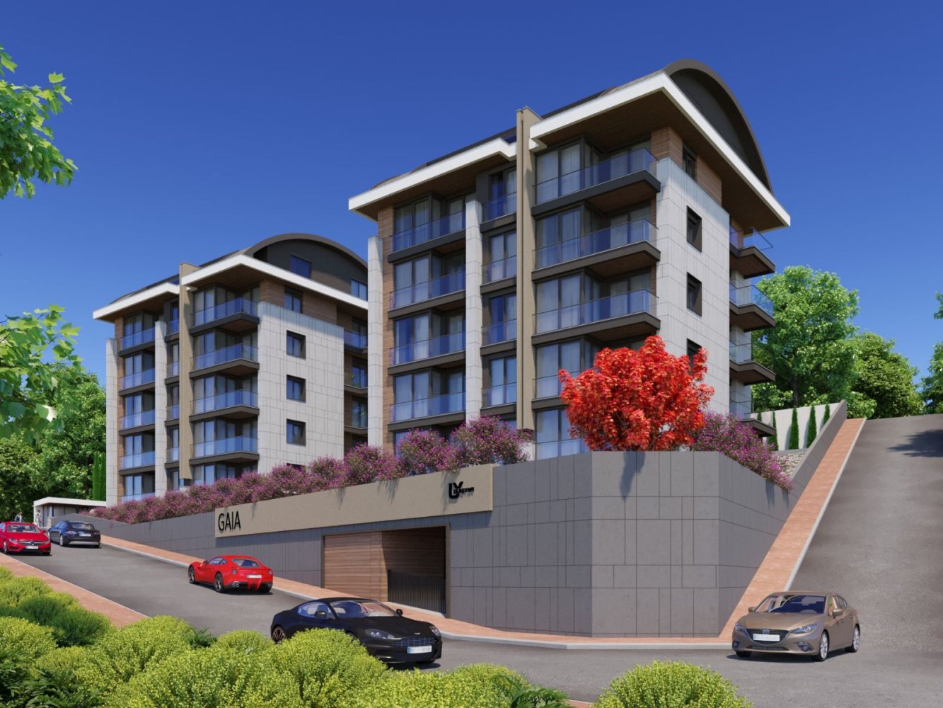 Wohnung 2+1 in Alanya, Turkey, Nr. 24225