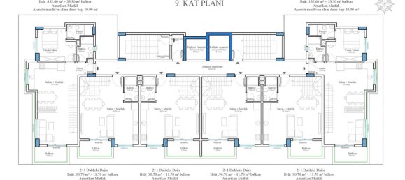 شقة 2+1 في Mahmutlar, Turkey رقم 13095 15