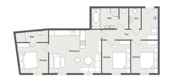 3 chambres Appartement à Zell am See, Austria No. 65497 13