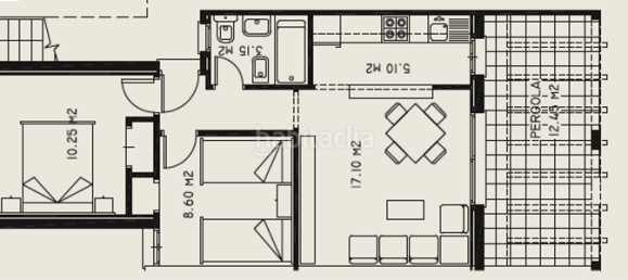 Бунгало с 2 спальнями в Кальпе, Испания № 31533 17