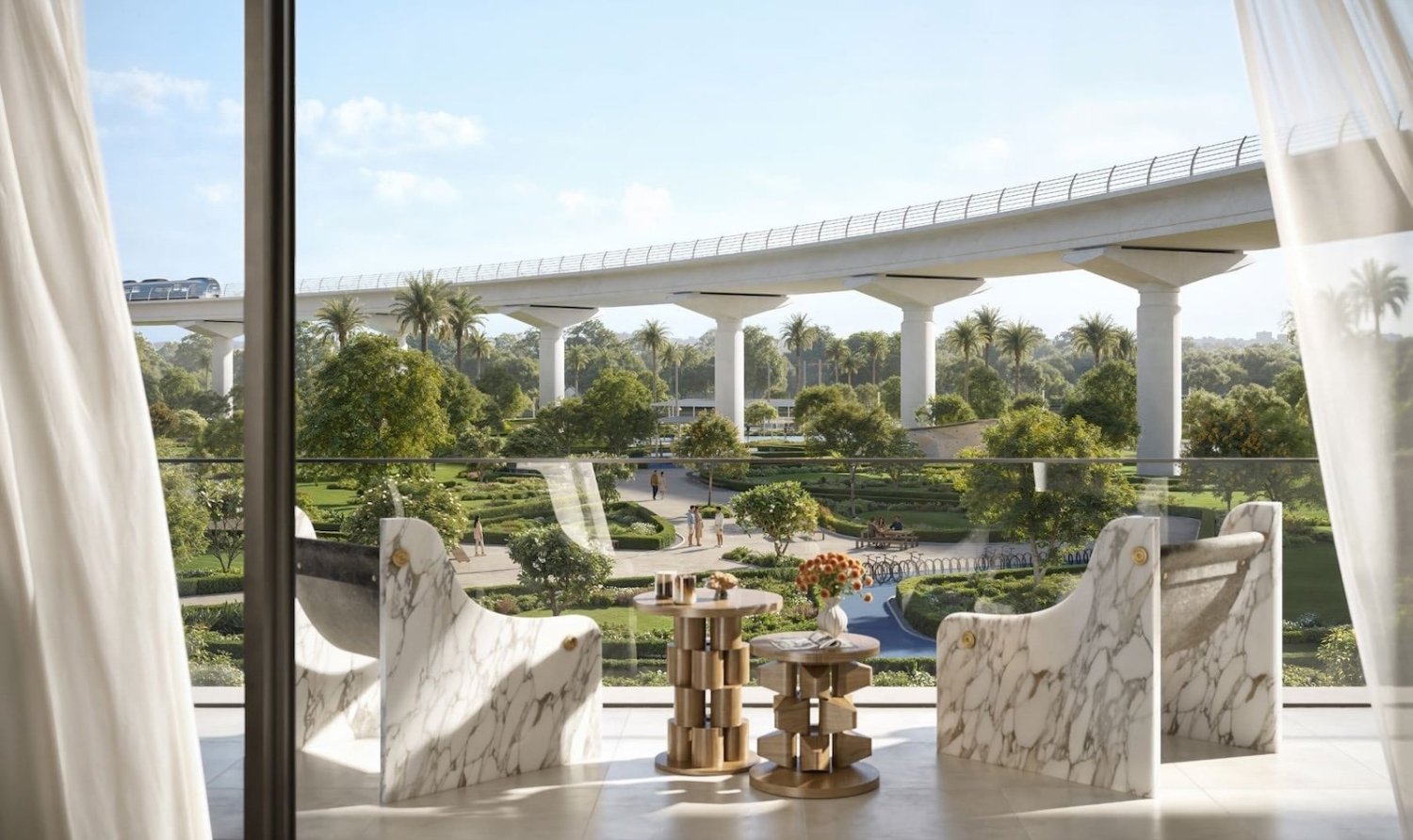 Квартира с 2 спальнями в Дубай, ОАЭ № 107895