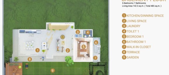 5 bedrooms Villa in Khanthasia Eden Hill, Phuket, Thailand No. 29384 37