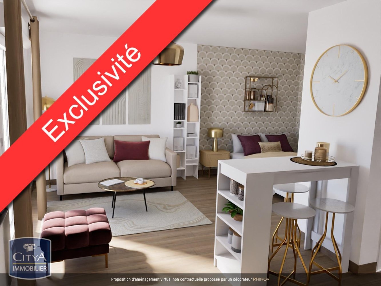 Studio in Reims, France, Nr. 104939