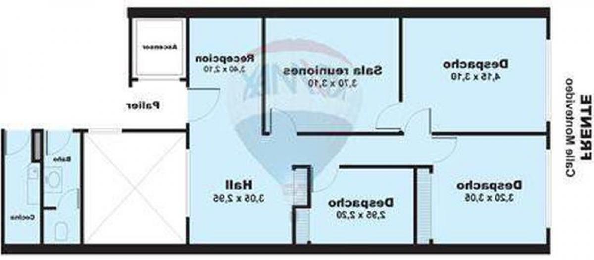  مكتب في Buenos Aires, Argentina 70متر مربع رقم 107541