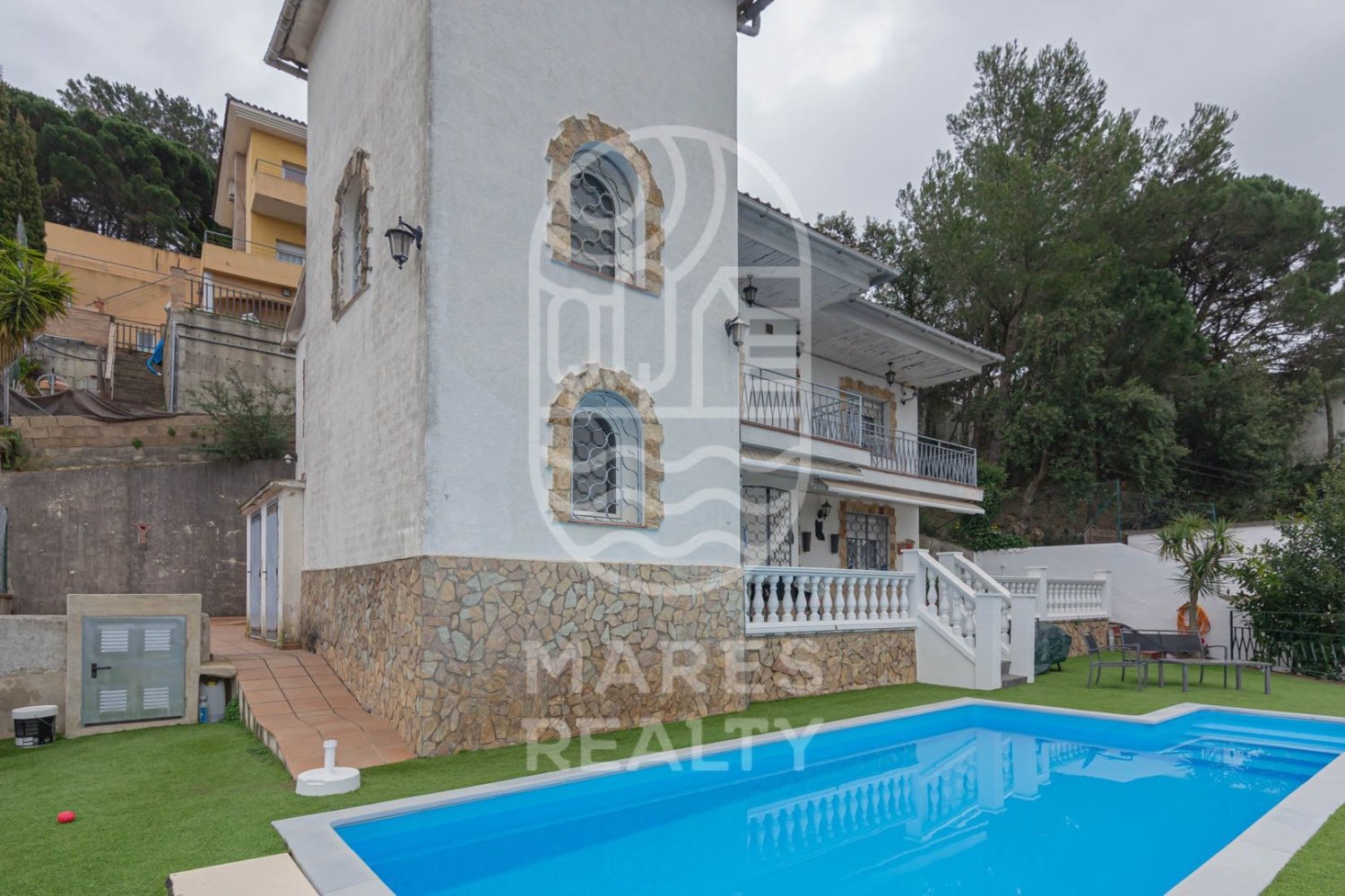 4 غرف نوم فيلا في Lloret de Mar, Spain رقم 10754