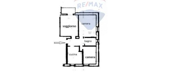 Apartamento de 2 dormitorios en Matera, Italy No. 53002 14