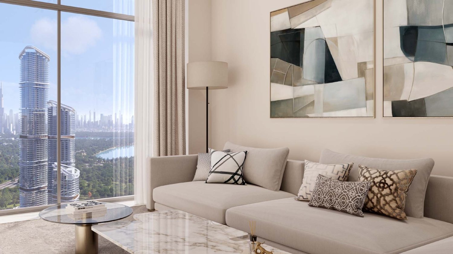 3 bedrooms Apartment in 320 RIVERSIDE CRESCENT, Nadd Al Sheba, UAE No. 60664