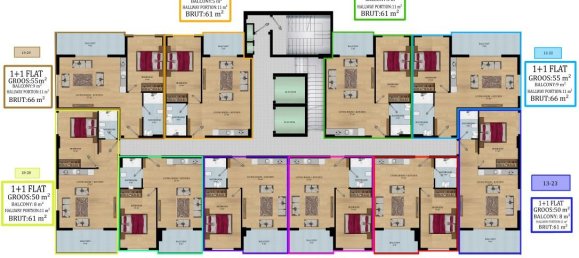 2 rooms Apartment in Kestel, Turkey No. 29831 6