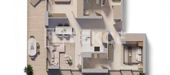 3 dormitorios apartamento en venta en Jumeirah Village Triangle, Dubai, UAE № 95840 21