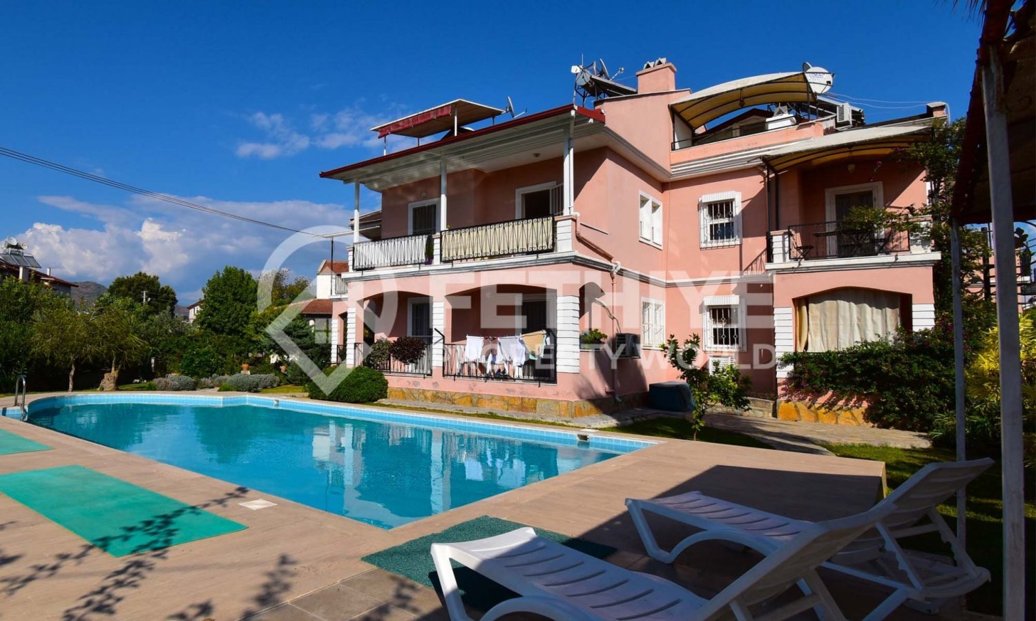 Apartment 3+1 in Fethiye, Turkey No. 17721