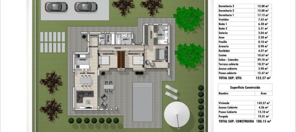 3 Schlafzimmer Villa in El Pinos, Spain, Nr. 11615 4