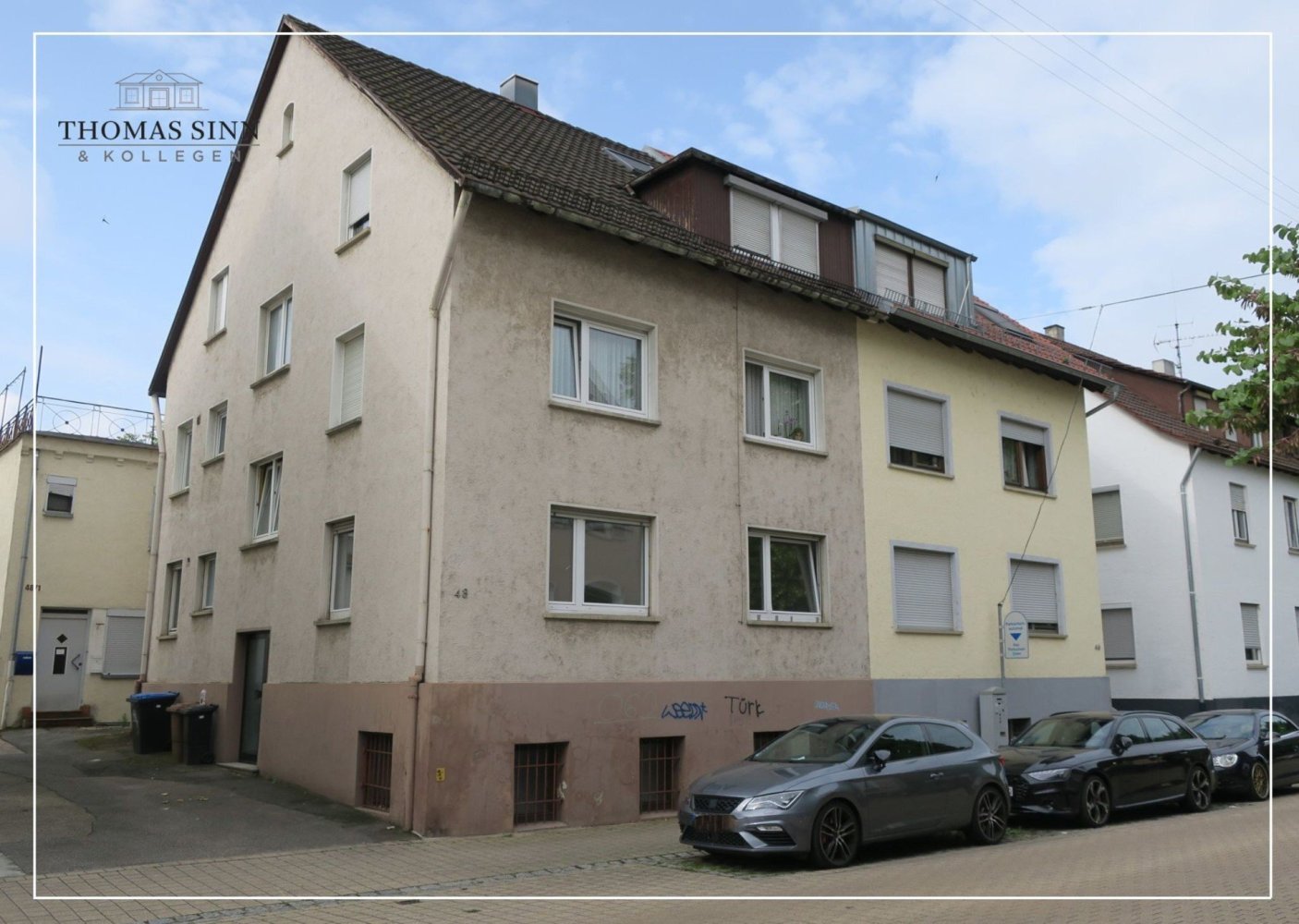 Квартира с 3 комнатами в Хайльбронн, Германия № 287287