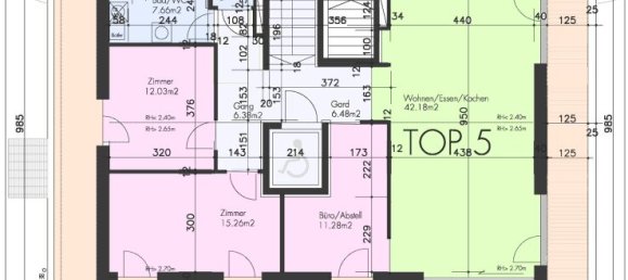 4 rooms Penthouse in Innsbruck-Stadt, Austria No. 156495 25