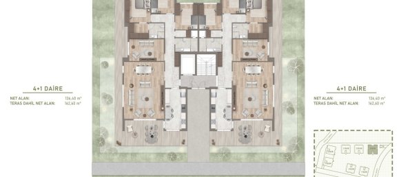 4 rooms Apartment in Basaksehir, Turkey No. 32392 10