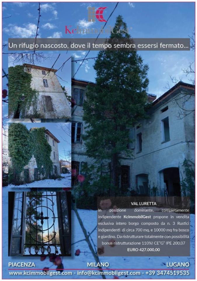 13 rooms House in Agazzano, Italy No. 23630