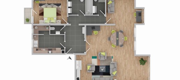 3 rooms Apartment in Stuttgart, Germany No. 371336 26