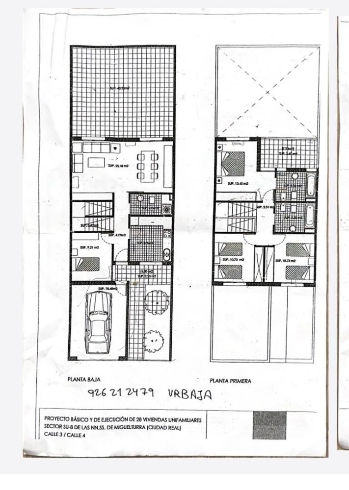 4 bedrooms Townhouse in Ciudad Real, Spain No. 225869