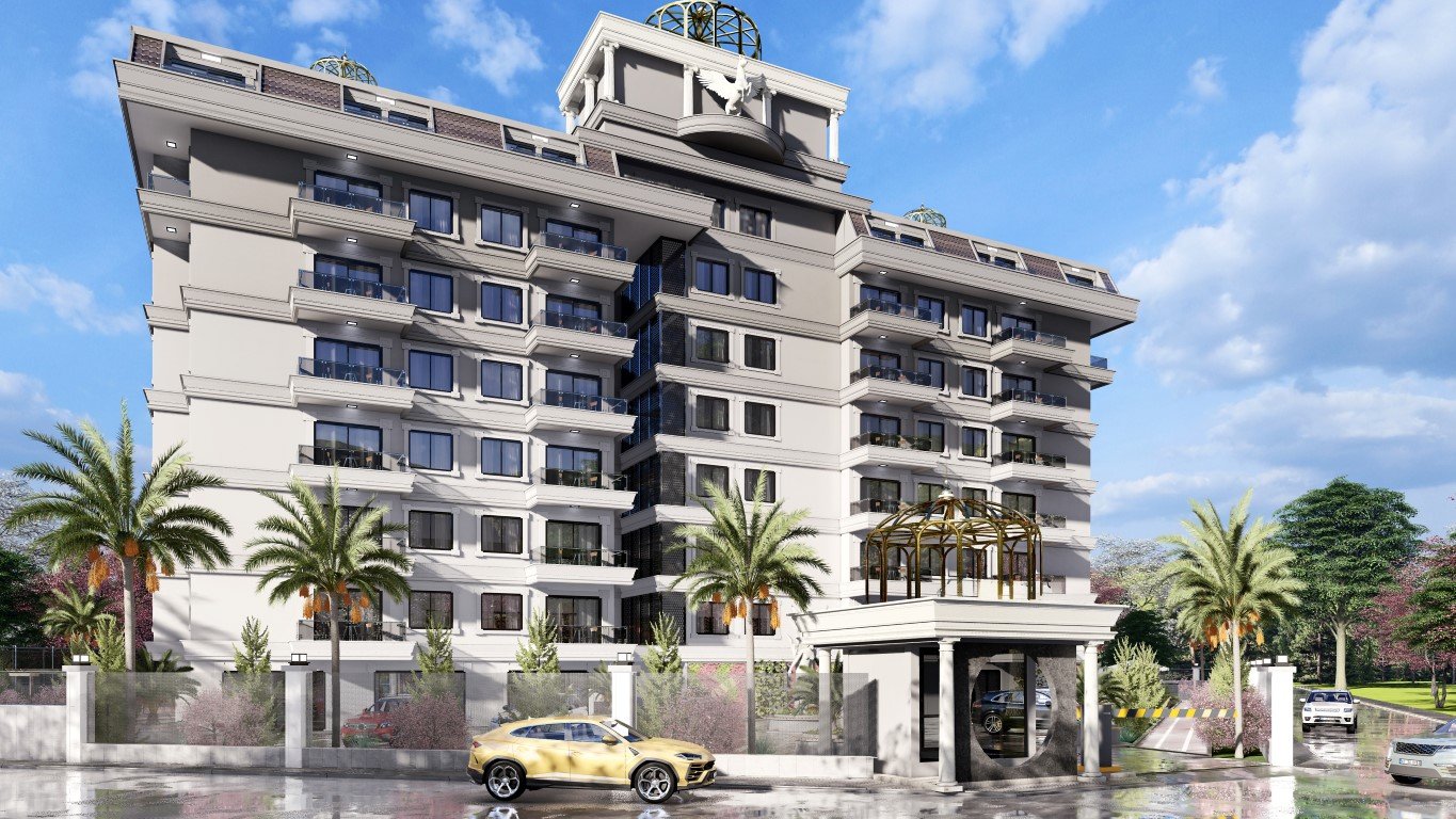 Wohnung 1+1 in Gazipasa, Turkey, Nr. 30896