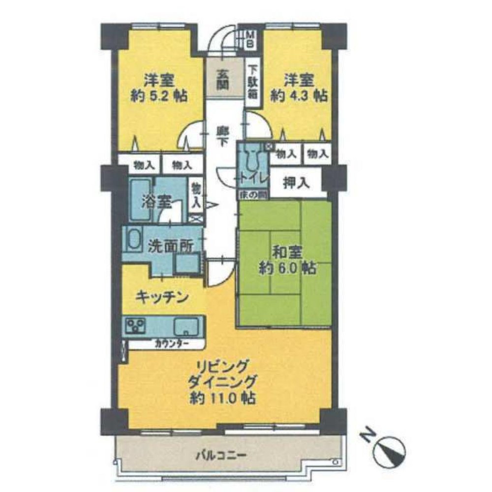 3 chambres Appartement à Aichi, Japan No. 2844