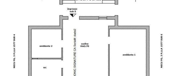 3 rooms Apartment in Mariglianella, Italy No. 279629 2