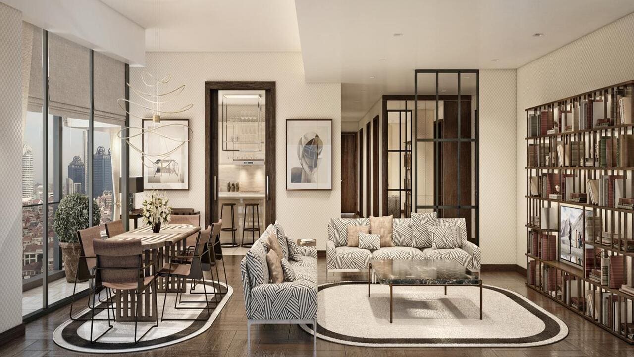 Appartement 4.5+1 à Bomonti Residence by Rotana, Sisli, Turkey No. 34922