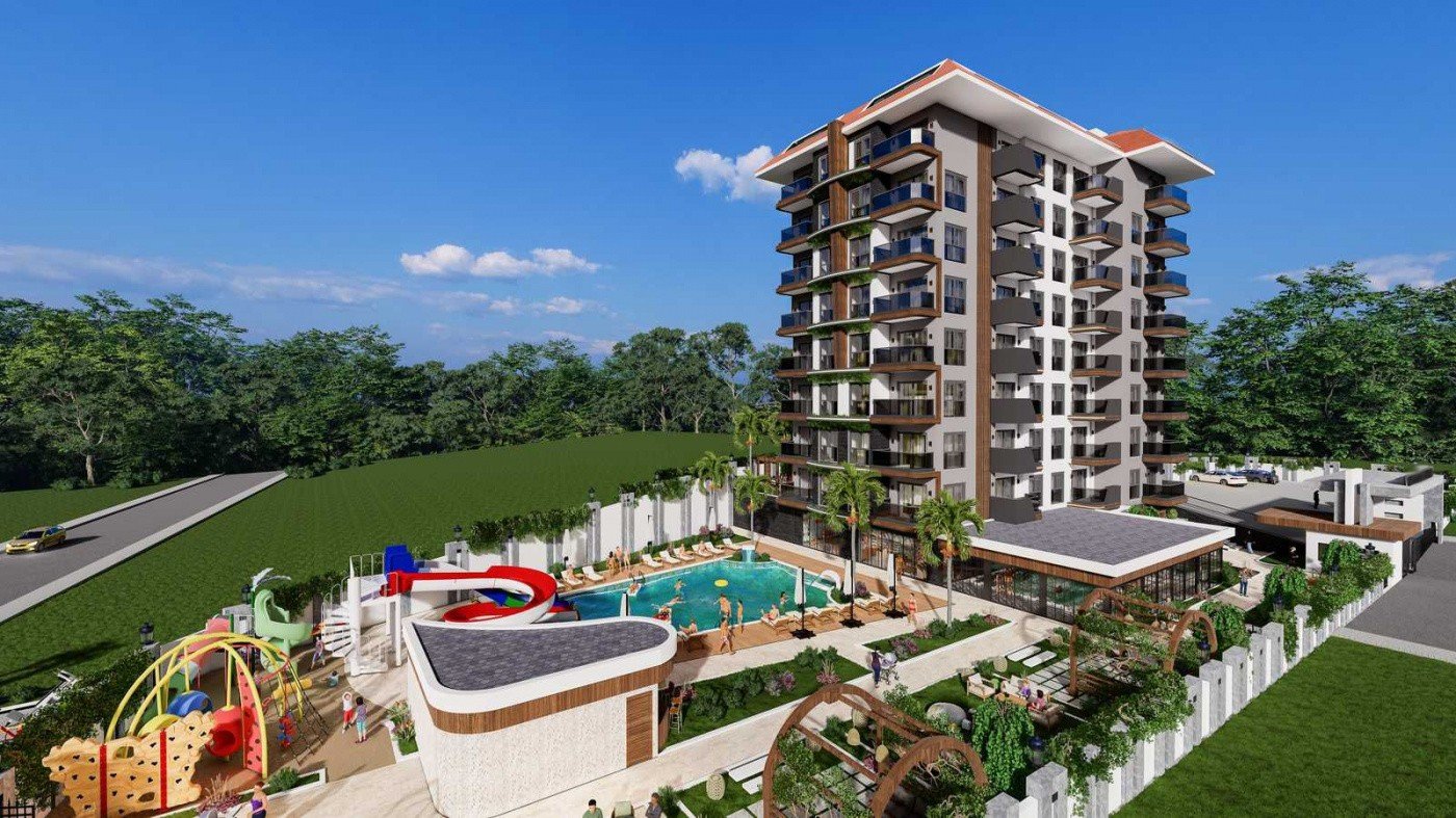 Wohnung 1+1 in Konakli, Turkey, Nr. 31292