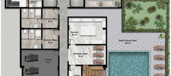 Wohnung 1+1 in Konakli, Turkey, Nr. 31292 30