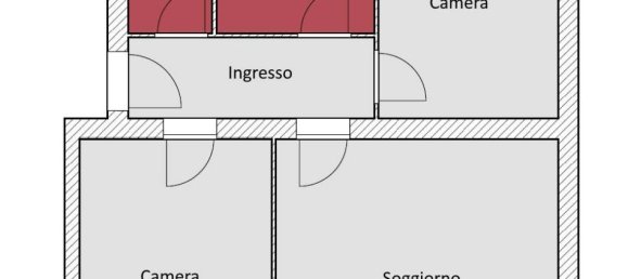 3 rooms Apartment in Rome, Italy No. 130157 22