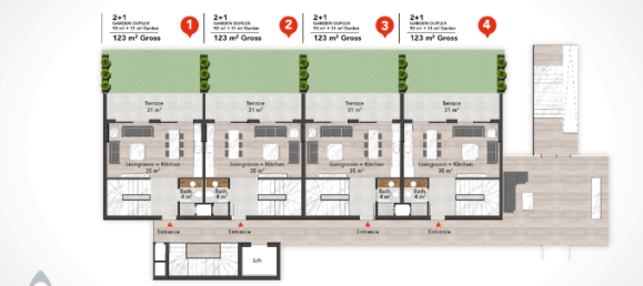 3 rooms Penthouse in Alanya, Turkey No. 10186 5