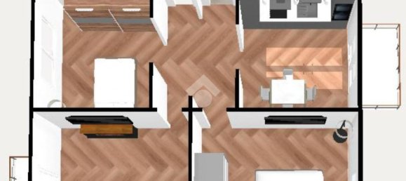 3-Zimmer Wohnung in Milan, Italy, Nr. 246718 37