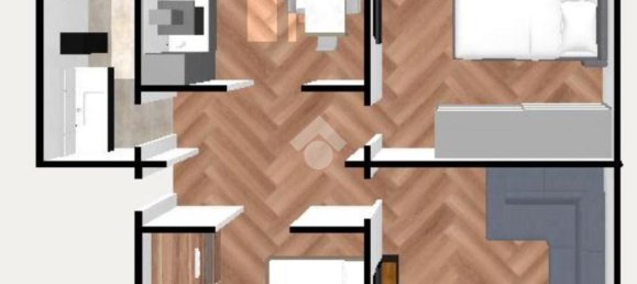 3-Zimmer Wohnung in Milan, Italy, Nr. 246718 38