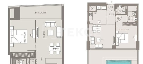 2 bedrooms Apartment in Business Bay, UAE No. 15399 3