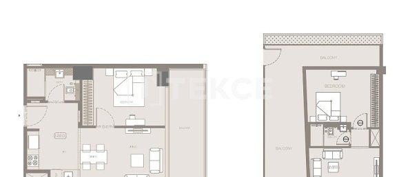 2 bedrooms Apartment in Business Bay, UAE No. 15399 2