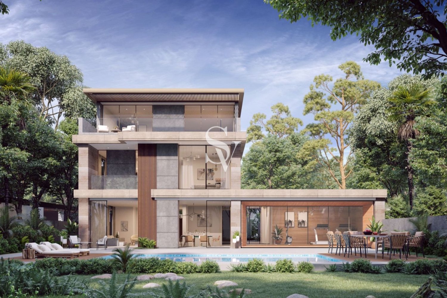5 bedrooms Villa for sale in Tilal Al Ghaf, Dubai, UAE № 188582