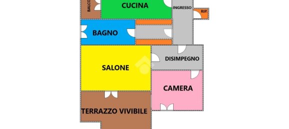 1 Schlafzimmer Wohnung in Rome, Italy, Nr. 311215 5