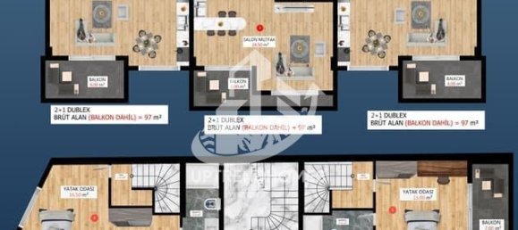 Apartment 2+1 in Alanya, Turkey No. 5905 22