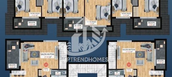 Apartment 2+1 in Alanya, Turkey No. 5905 24