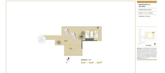 4 rooms Penthouse in Vienna, Austria No. 250242 25