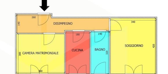 2-salle Appartement à Milan, Italy No. 242235 25