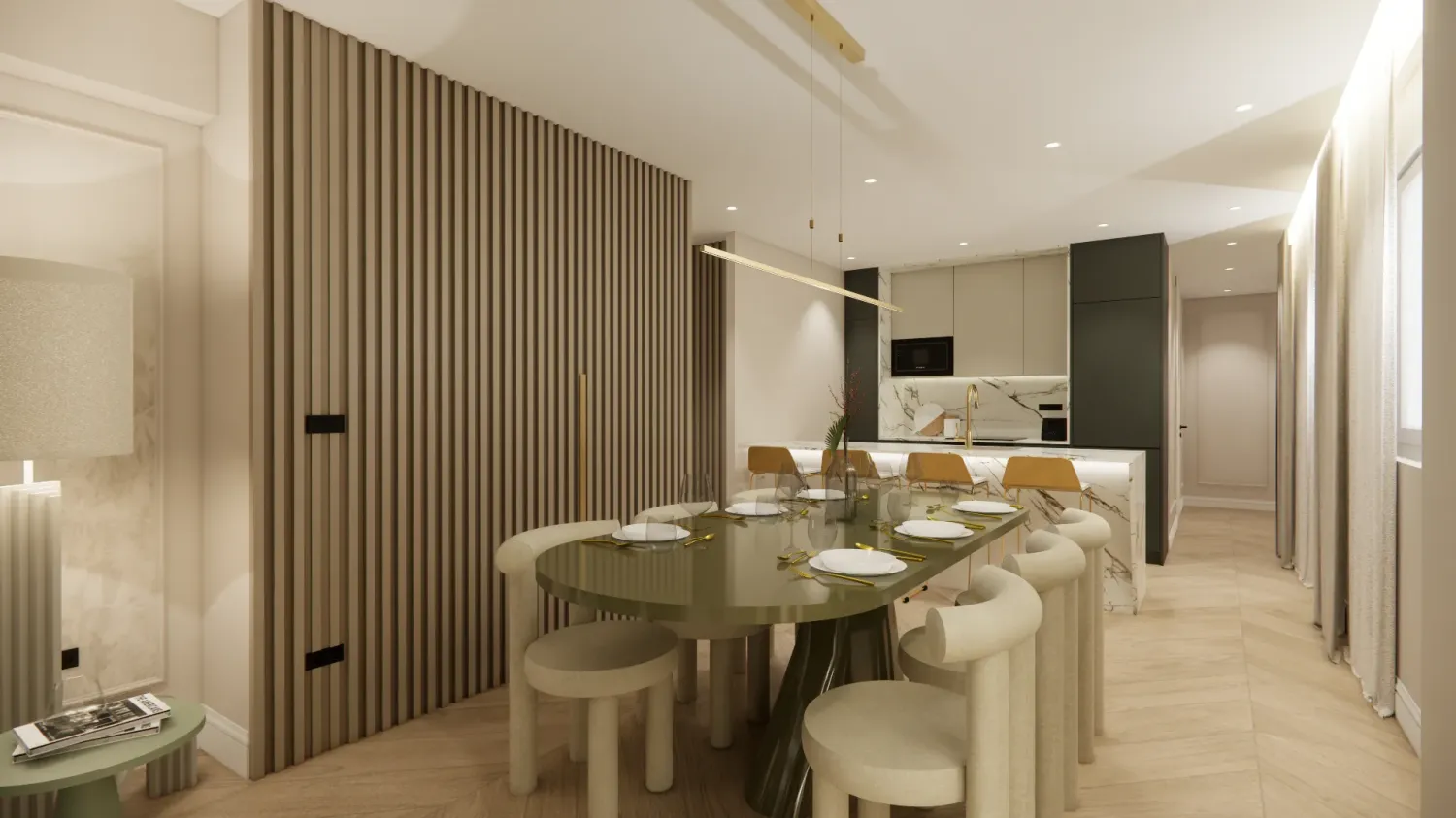 Apartamento de 3 dormitorios en Madrid, Spain No. 114492