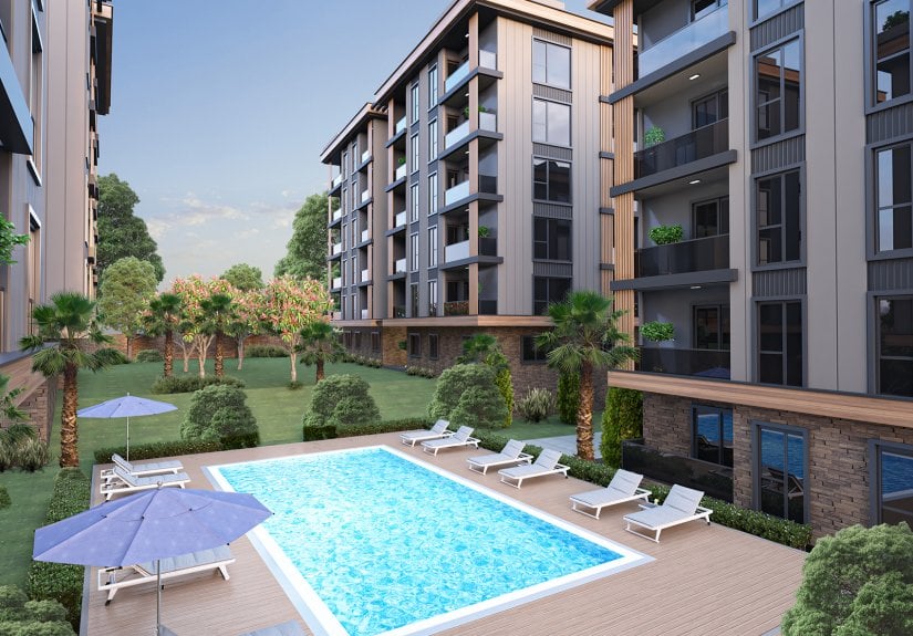 Apartment 1+1 in Istanbul, Turkey No. 2369