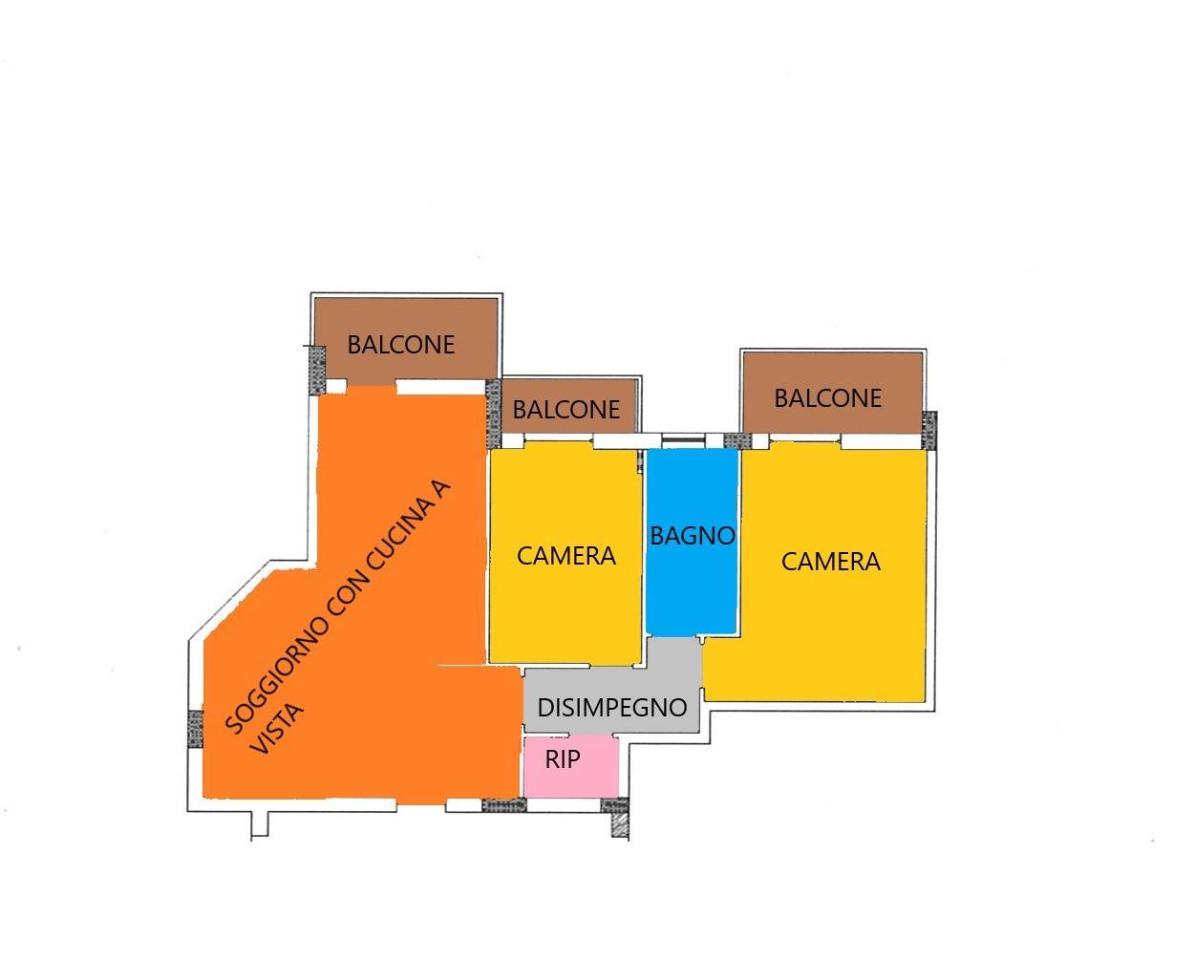 3 rooms Apartment in Luzzi, Italy No. 117622