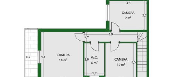 Дом с 6 комнатами в Кальчиная, Италия № 18272 44