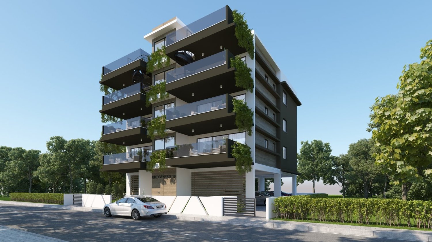 Apartamento de 2 dormitorios en Strovolos, Cyprus No. 3087