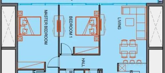 Apartamento T2 em Dubai, UAE N.º 104875 12
